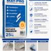 Estuco MAY-PRO 25kg Acabado Liso Profesional